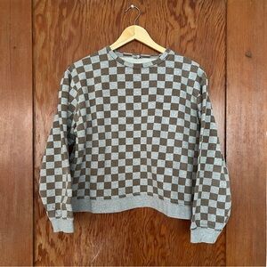 Kule checkered sweatshirt